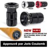 TSC Deadbolt SLIM Bar Ends Black (SLIM)